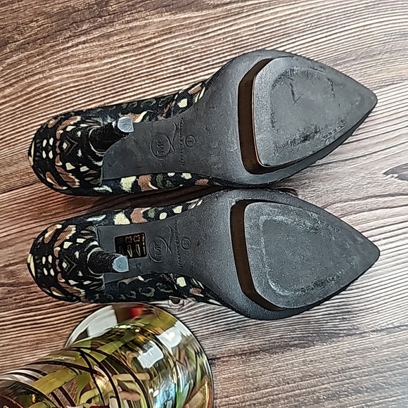 NEW AUTHENTIC ALEXANDER McQUEEN CAMOUFLAGE FLORAL PLATFORM HEELS - Picture 13 of 16